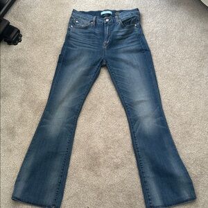 7 For All Mankind Blue Flare Jeans